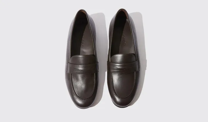 Scarosso Loafers Valeria Marrone Brown 8211 Calf 8211 Women