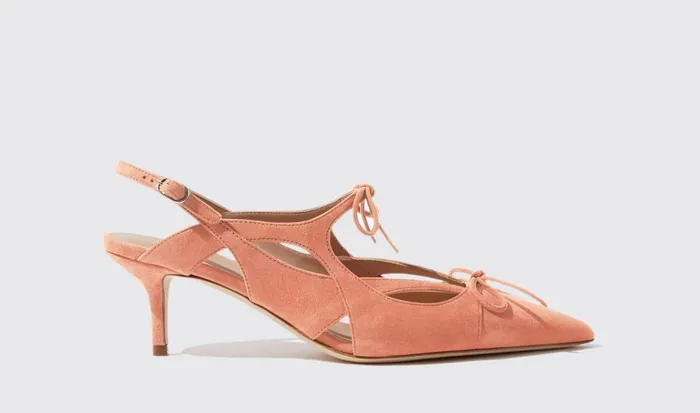 Scarosso Pumps Lipstick Pink 8211 Suede 8211 Women