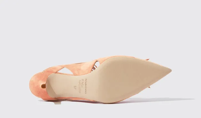 Scarosso Pumps Lipstick Pink 8211 Suede 8211 Women