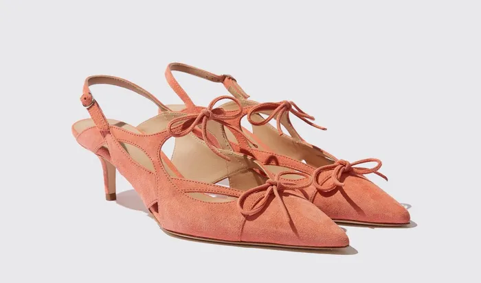 Scarosso Pumps Lipstick Pink 8211 Suede 8211 Women