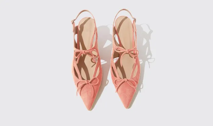 Scarosso Pumps Lipstick Pink 8211 Suede 8211 Women