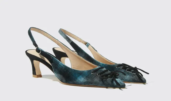 Scarosso Pumps Livv Tartan Velvet Tartan 8211 Velvet 8211 Women