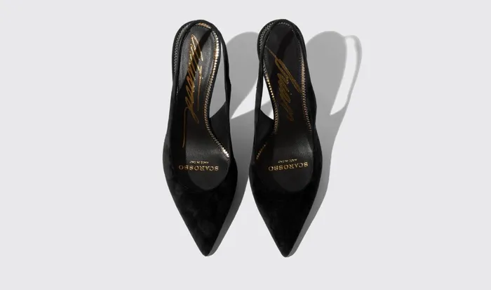 Scarosso Pumps Sutton Black Suede Black 8211 Suede 8211 Women