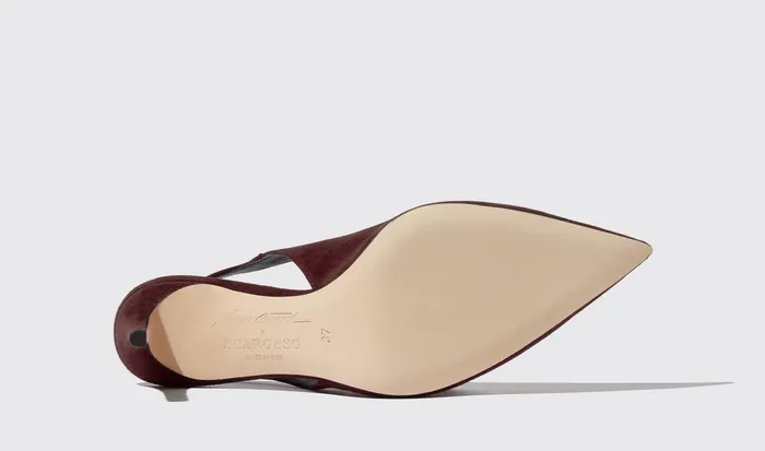 Scarosso Pumps Sutton Burgundy Suede Burgundy 8211 Suede 8211 Women
