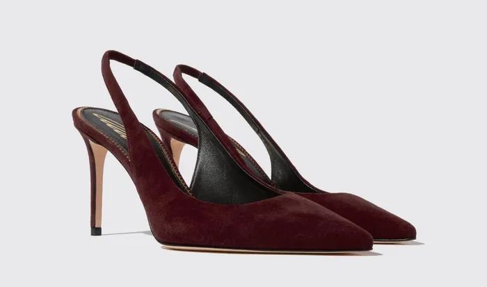 Scarosso Pumps Sutton Burgundy Suede Burgundy 8211 Suede 8211 Women