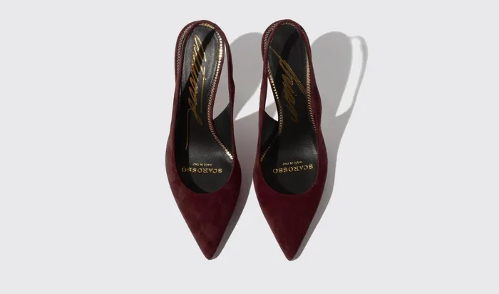 Scarosso Pumps Sutton Burgundy Suede Burgundy 8211 Suede 8211 Women