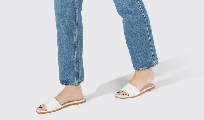 Scarosso Sandals Federica Bianca White 8211 Calf 8211 Women