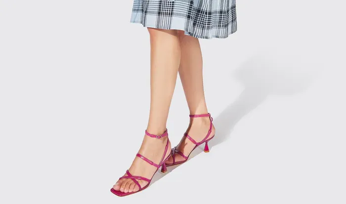 Scarosso Sandals Sally Fuchsia Fuchsia 8211 Calf 8211 Women