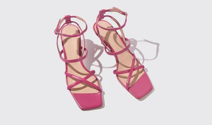 Scarosso Sandals Sally Fuchsia Fuchsia 8211 Calf 8211 Women