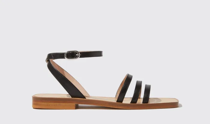 Scarosso Sandals Sarah Black Black 8211 Calf 8211 Women