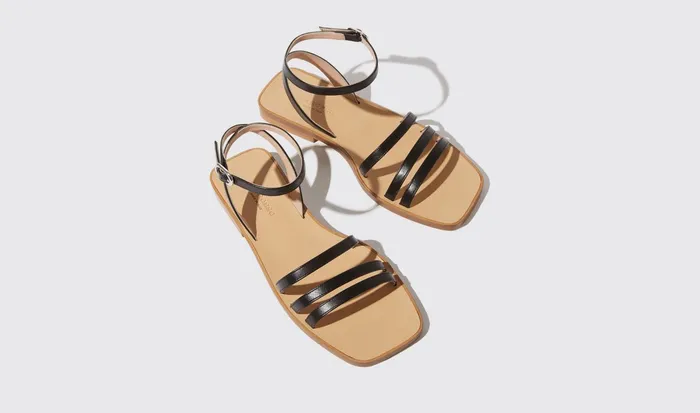 Scarosso Sandals Sarah Black Black 8211 Calf 8211 Women