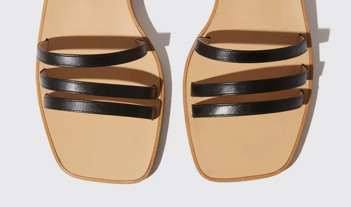 Scarosso Sandals Sarah Black Black 8211 Calf 8211 Women