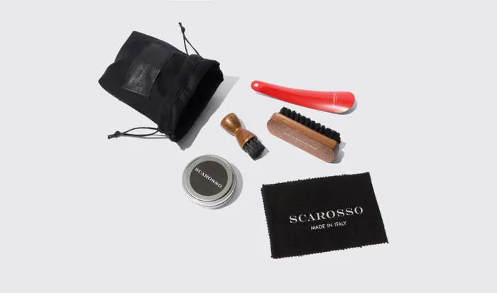 Scarosso Shoe Care Shoe Care Kit Neutral 8211 For Leather 8211 Men
