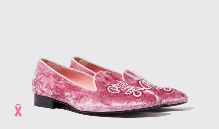 Scarosso Slippers Lady Nolita Pink Velvet Pink 8211 Velvet 8211 Women
