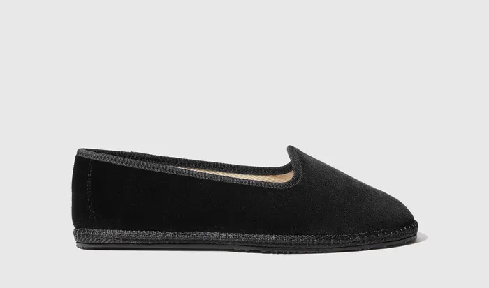 Scarosso Slippers Valentina Nera Velluto Black 8211 Velvet 8211 Women