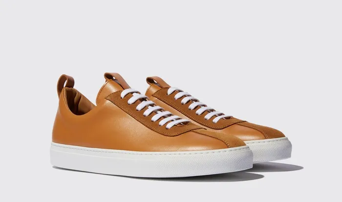 Scarosso Sneakers Andy Cognac Cognac 8211 Calf 8211 Men