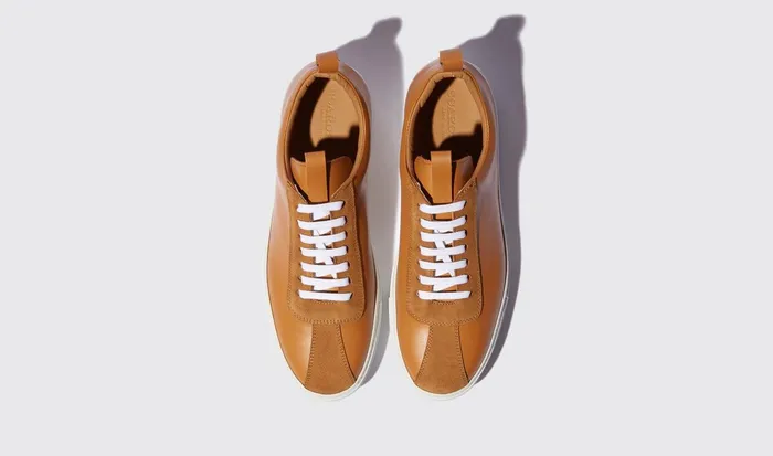 Scarosso Sneakers Andy Cognac Cognac 8211 Calf 8211 Men