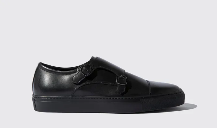 Scarosso Sneakers Fabio Nero Intenso Black Black 8211 Calf 8211 Men