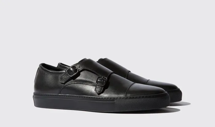 Scarosso Sneakers Fabio Nero Intenso Black Black 8211 Calf 8211 Men