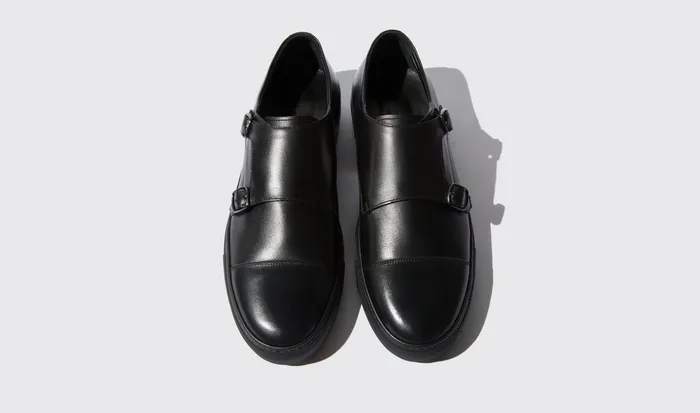 Scarosso Sneakers Fabio Nero Intenso Black Black 8211 Calf 8211 Men