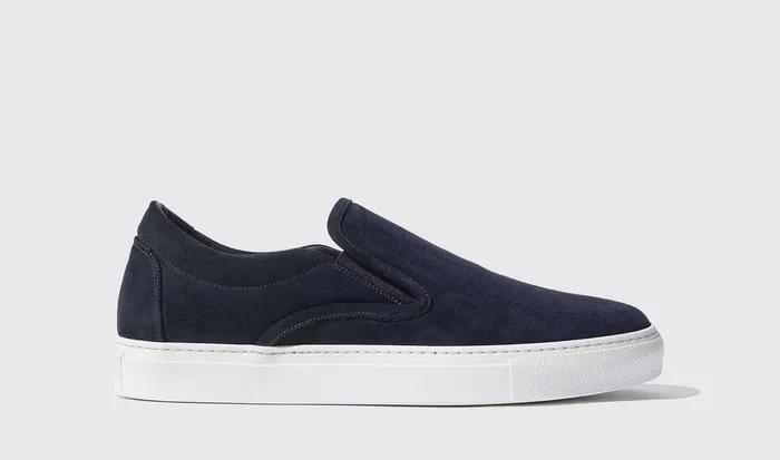 Scarosso Sneakers Filippo Blu Scamosciato Blue 8211 Suede 8211 Men
