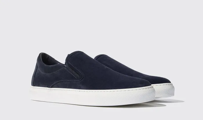 Scarosso Sneakers Filippo Blu Scamosciato Blue 8211 Suede 8211 Men