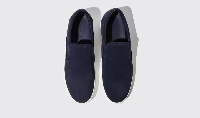 Scarosso Sneakers Filippo Blu Scamosciato Blue 8211 Suede 8211 Men
