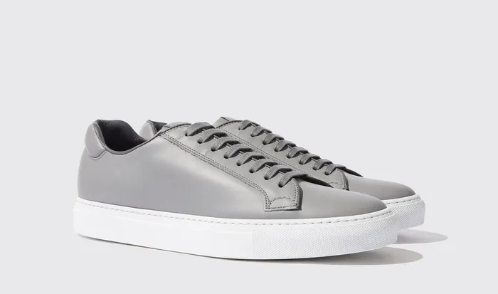 Scarosso Sneakers Ugo Grigio Grey 8211 Calf 8211 Men