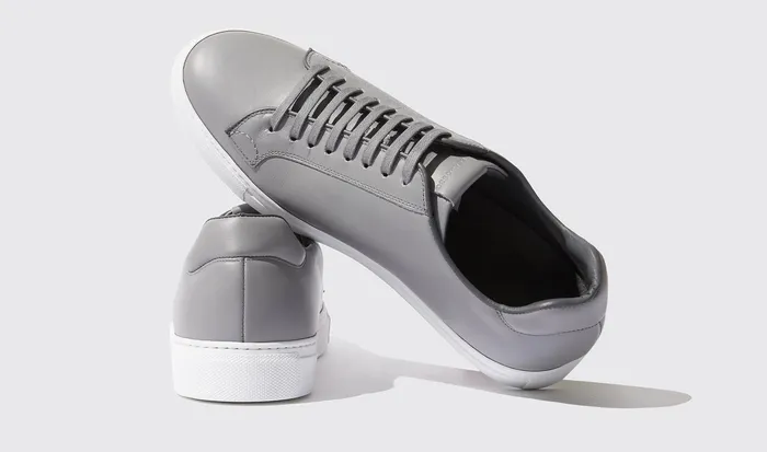 Scarosso Sneakers Ugo Grigio Grey 8211 Calf 8211 Men