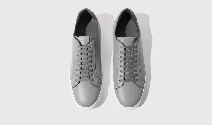 Scarosso Sneakers Ugo Grigio Grey 8211 Calf 8211 Men