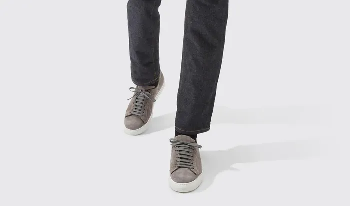 Scarosso Sneakers Ugo Grigio Scamosciato Grey 8211 Suede 8211 Men