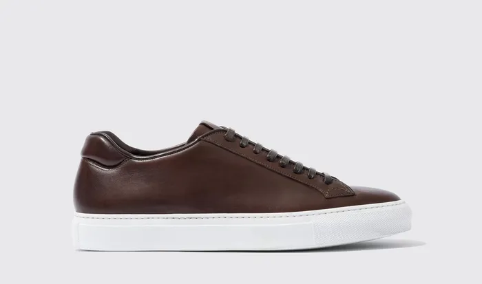 Scarosso Sneakers Ugo Moro Dark Brown 8211 Calf 8211 Men
