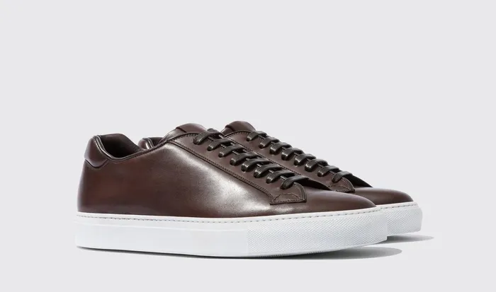 Scarosso Sneakers Ugo Moro Dark Brown 8211 Calf 8211 Men