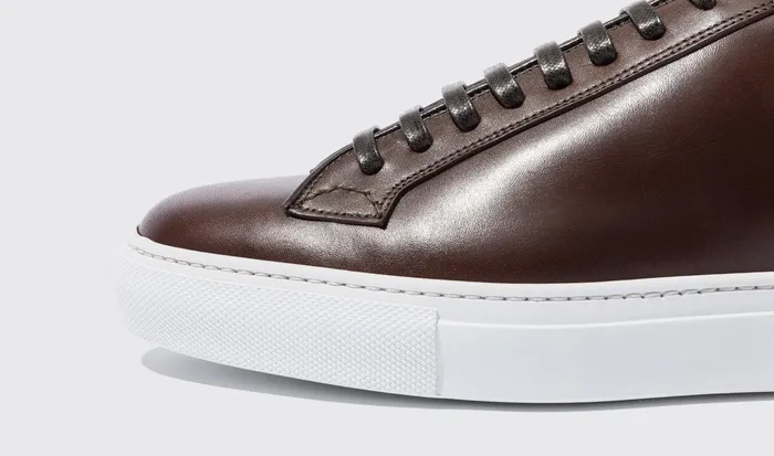 Scarosso Sneakers Ugo Moro Dark Brown 8211 Calf 8211 Men