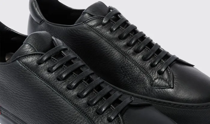 Scarosso Sneakers Ugo Nero Cervo Intenso Black 8211 Deer 8211 Men