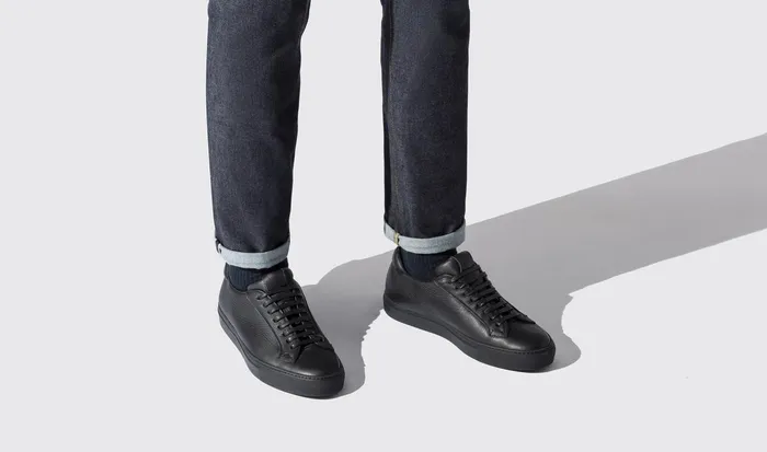 Scarosso Sneakers Ugo Nero Cervo Intenso Black 8211 Deer 8211 Men