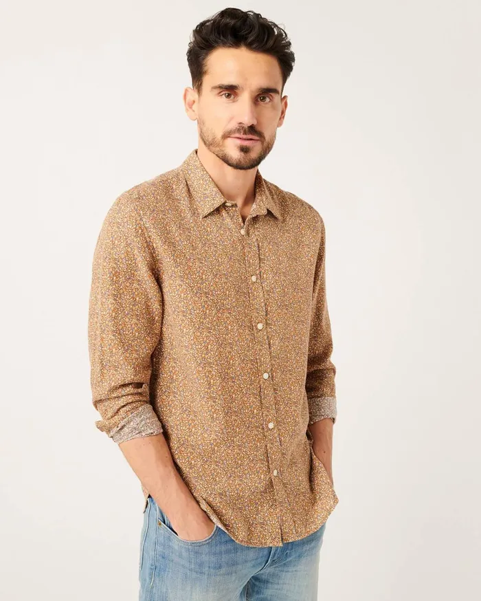 Shirts Men 7 For All Mankind Signature Shirt In Wildflower Print