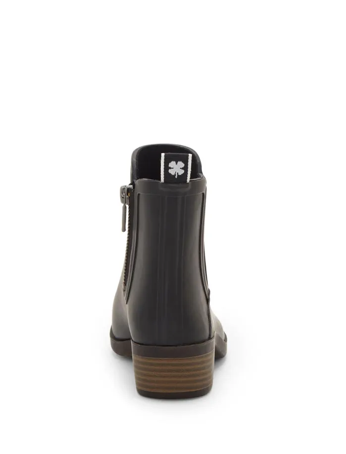 Shoes Women Lucky Brand Basel Rainboot Bootie Black