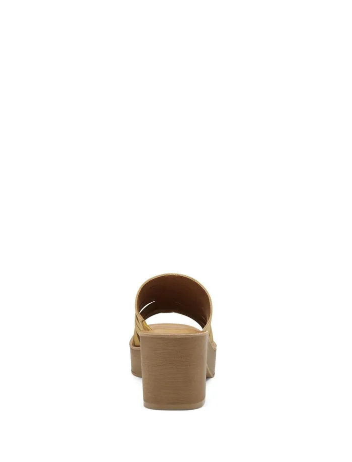 Shoes Women Lucky Brand PAYDIN OPEN TOE HEEL Gold