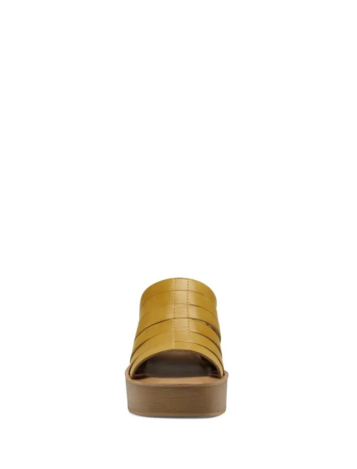 Shoes Women Lucky Brand PAYDIN OPEN TOE HEEL Gold