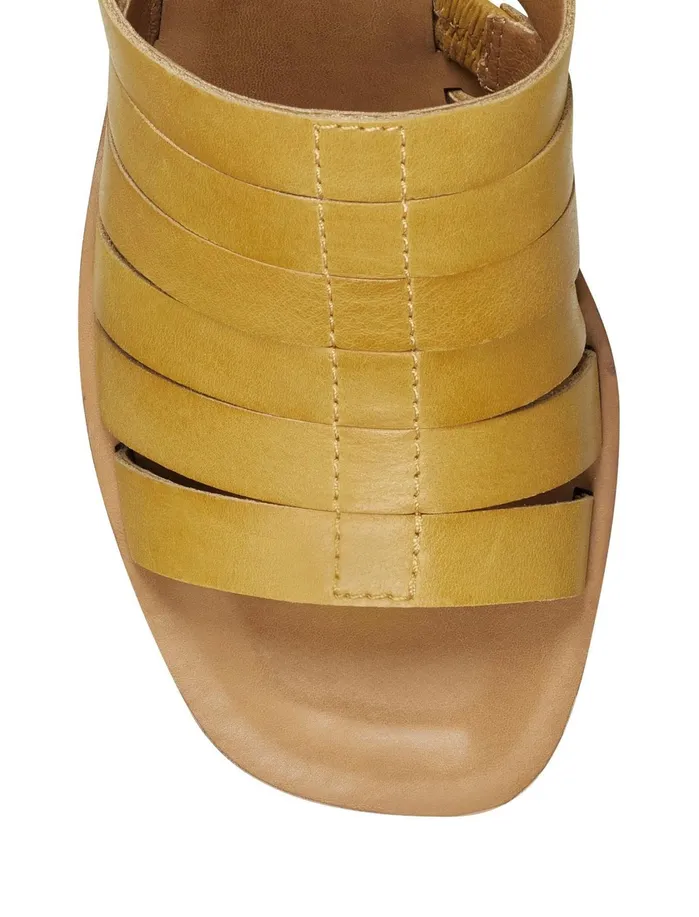Shoes Women Lucky Brand PAYDIN OPEN TOE HEEL Gold