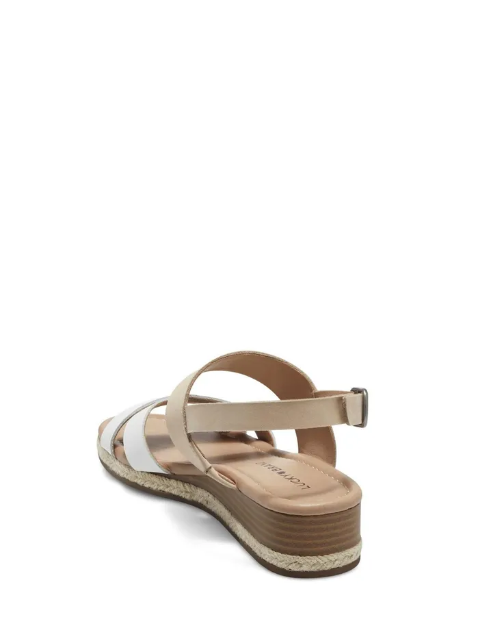 Shoes Women Lucky Brand WAEKA WEDGE White