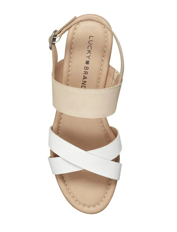 Shoes Women Lucky Brand WAEKA WEDGE White