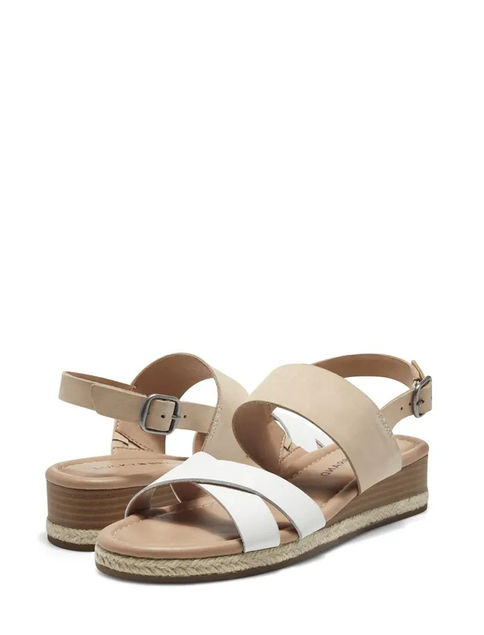 Shoes Women Lucky Brand WAEKA WEDGE White