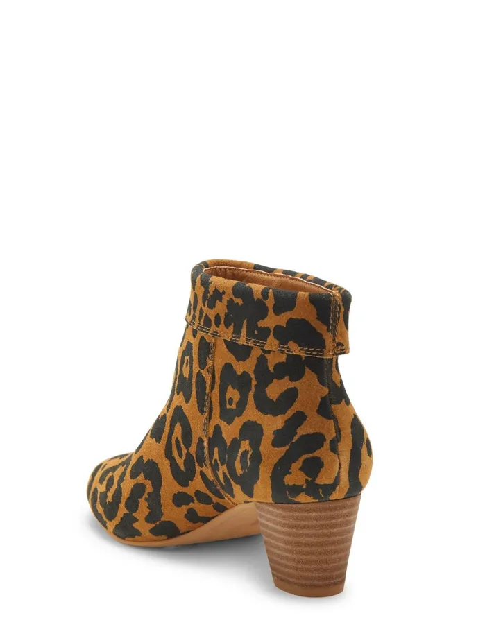 Shoes Women Lucky Brand Zaprika Suede Bootie Medium Beige