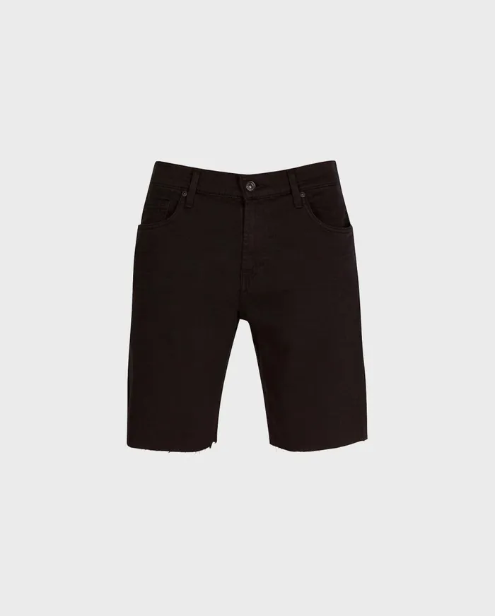 Shorts Men 7 For All Mankind The Straight Short In Black
