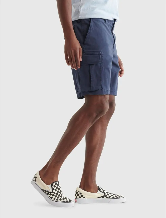 Shorts Men Lucky Brand Stretch Cargo Short Black Iris