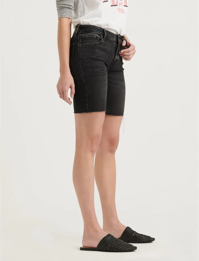 Shorts Women Lucky Brand The Bermuda Benoit Black Ct