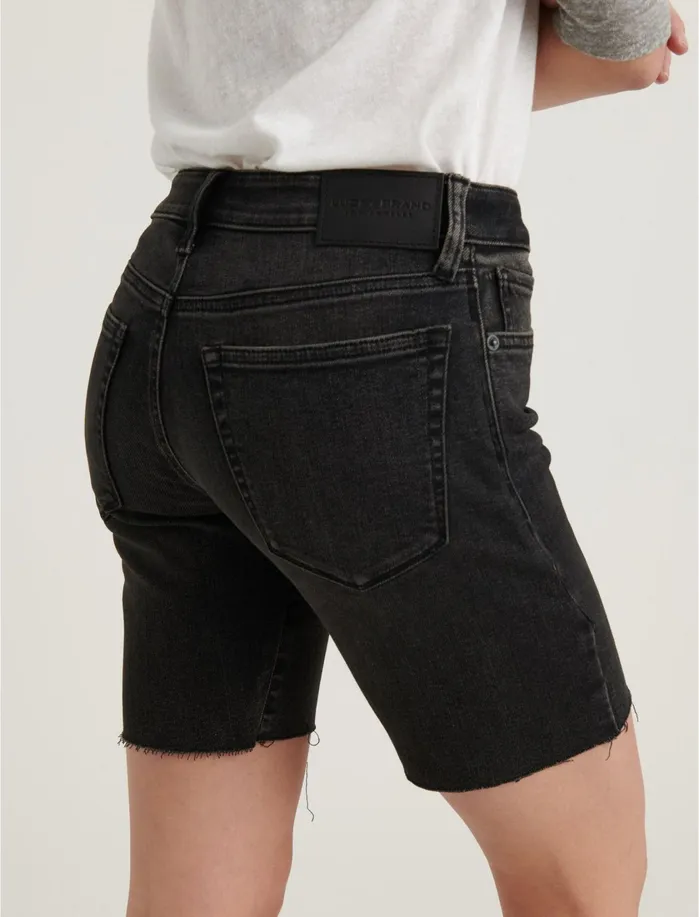 Shorts Women Lucky Brand The Bermuda Benoit Black Ct