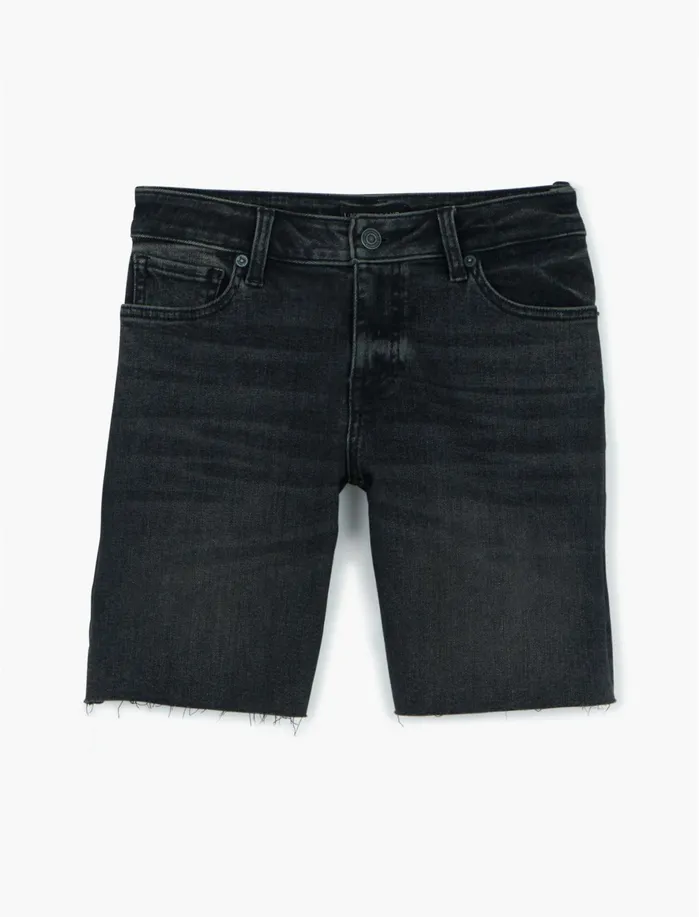 Shorts Women Lucky Brand The Bermuda Benoit Black Ct